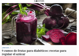 9 zumos de frutas para diabéticos