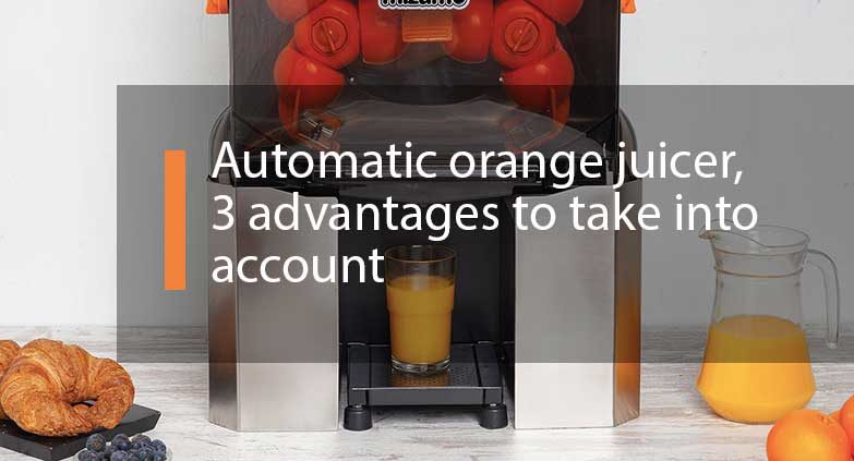 Automatic orange juicer