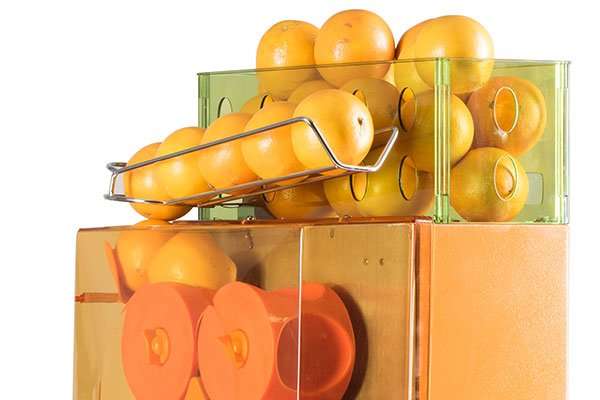 Detalle exprimidor de naranjas Mizumo EASY-PRO EVO (P)