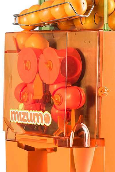 Detalle perfil exorimidor de naranjas Mizumo EASY-PRO (P)
