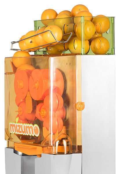 Detalle perfil exprimidor de naranjas Mizumo EASY-PRO EVO