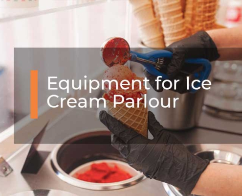 Equipment for Ice Cream Parlour
