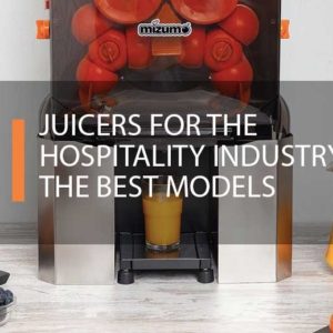 Juicers for the hospitality industry