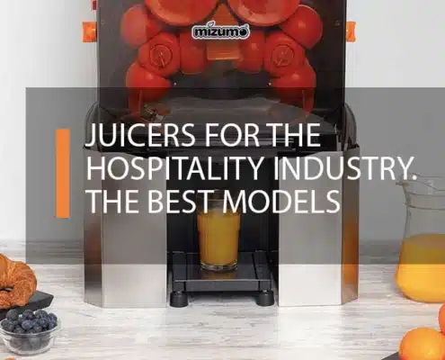 Juicers for the hospitality industry