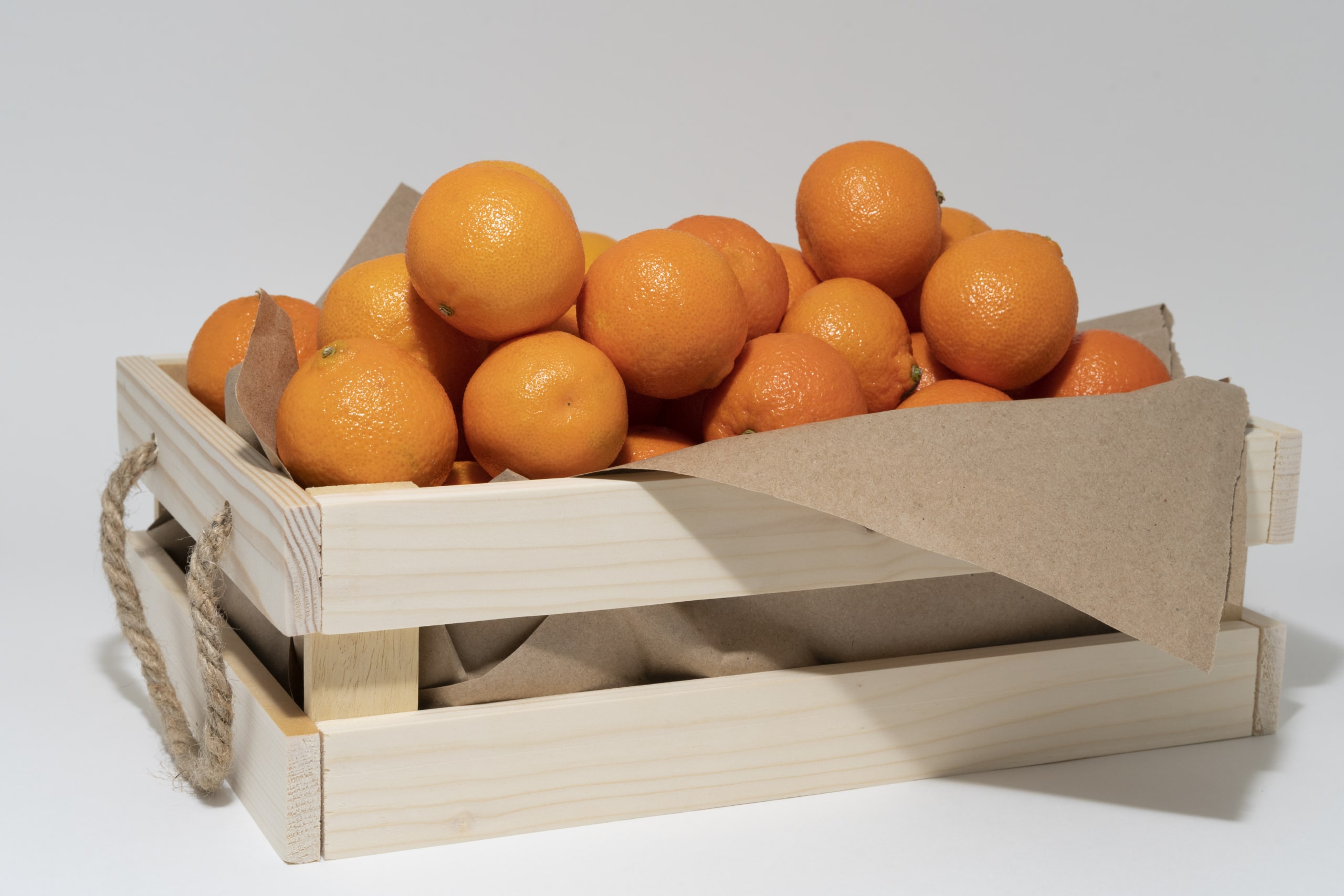 Caja de naranjas