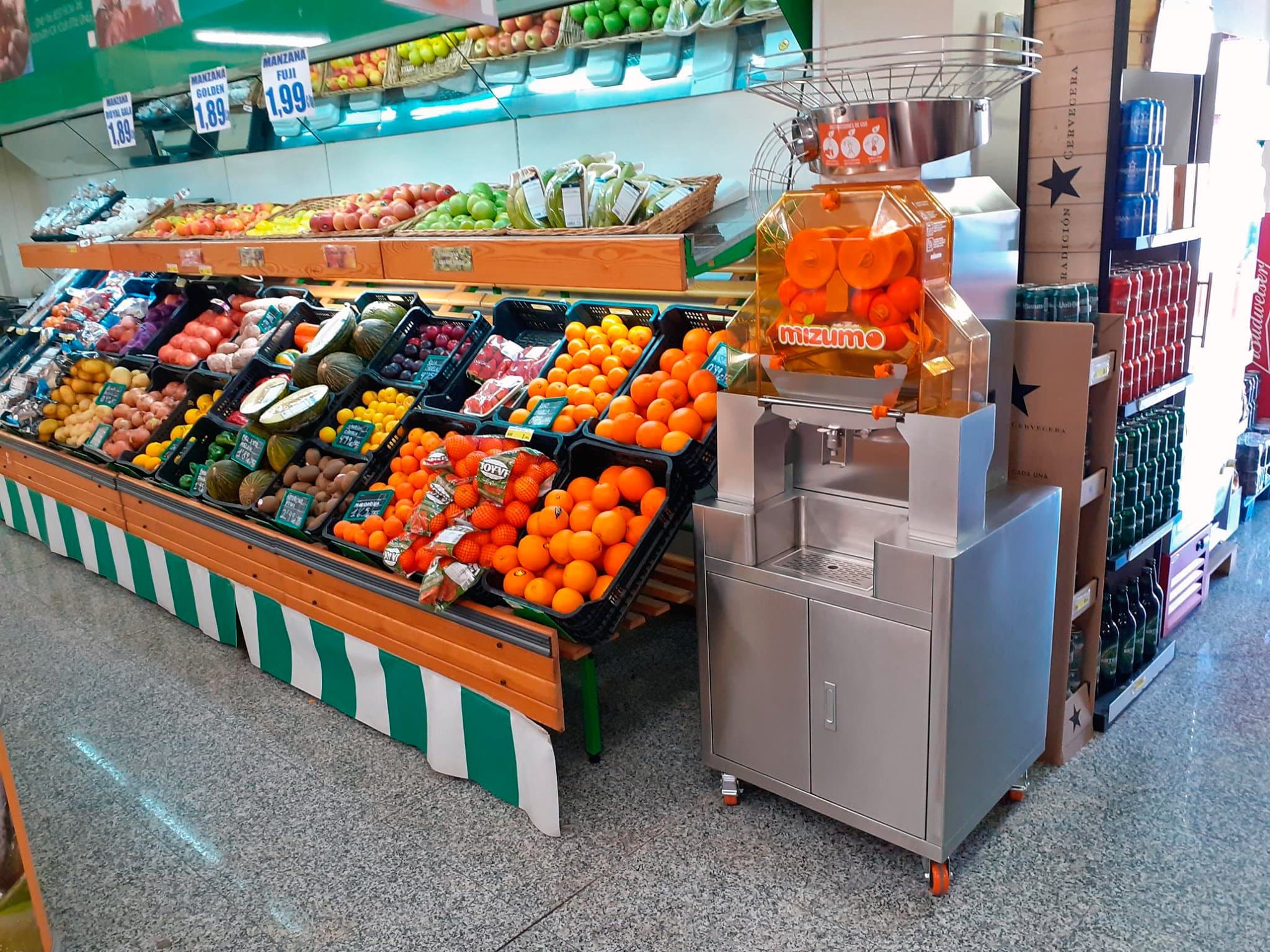 zumeras para supermercados