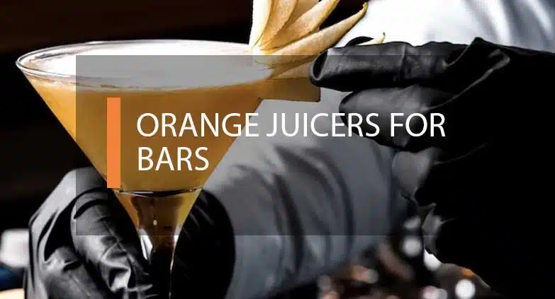 orange juicer for bars